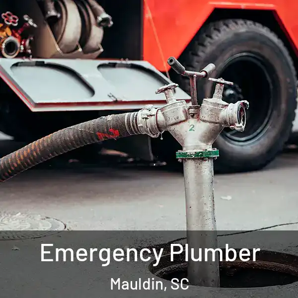  Emergency Plumber Mauldin, SC