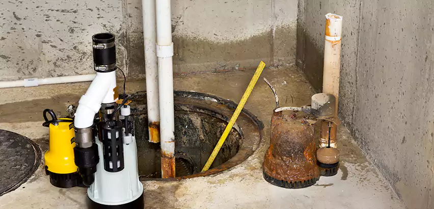 Installing Sump Pump in Finished Basement in Mauldin, SC