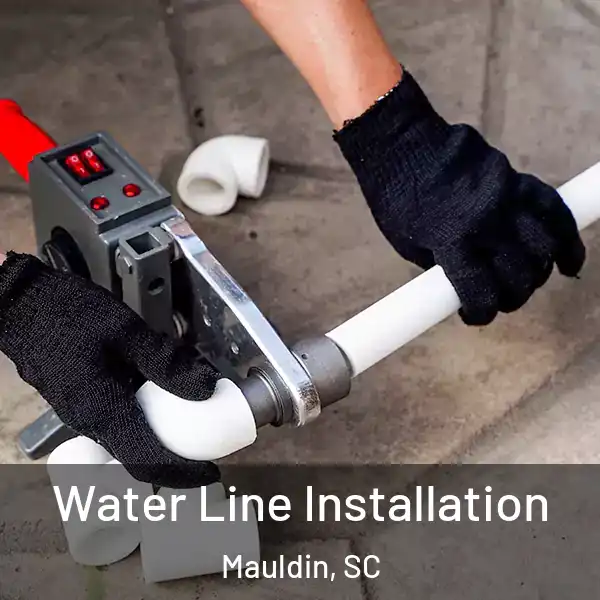  Water Line Installation Mauldin, SC