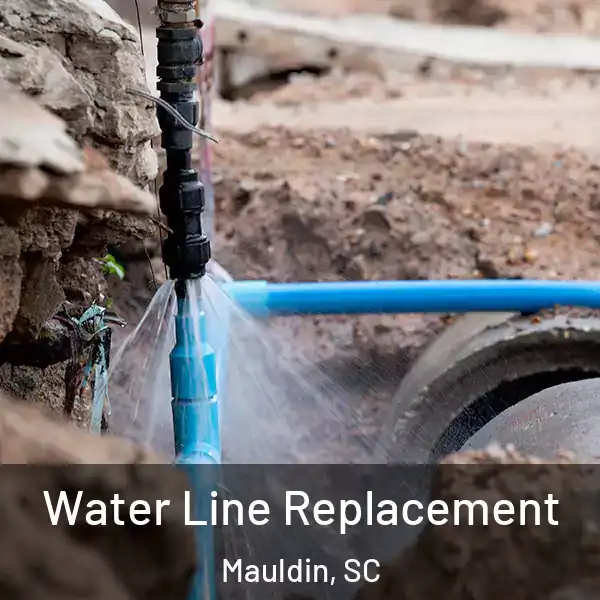  Water Line Replacement Mauldin, SC
